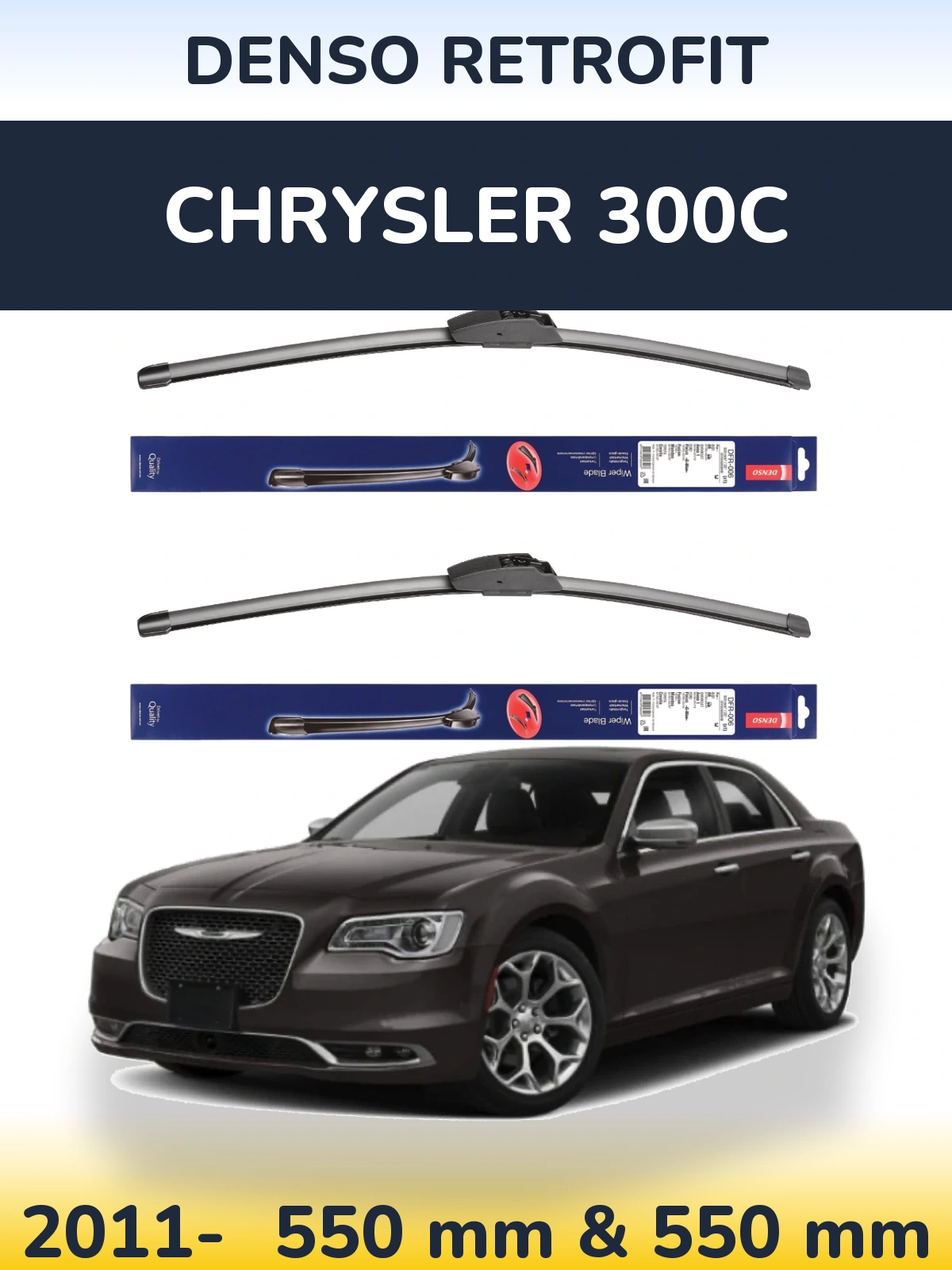 Torkarblad Denso Retrofit för Chrysler 300C