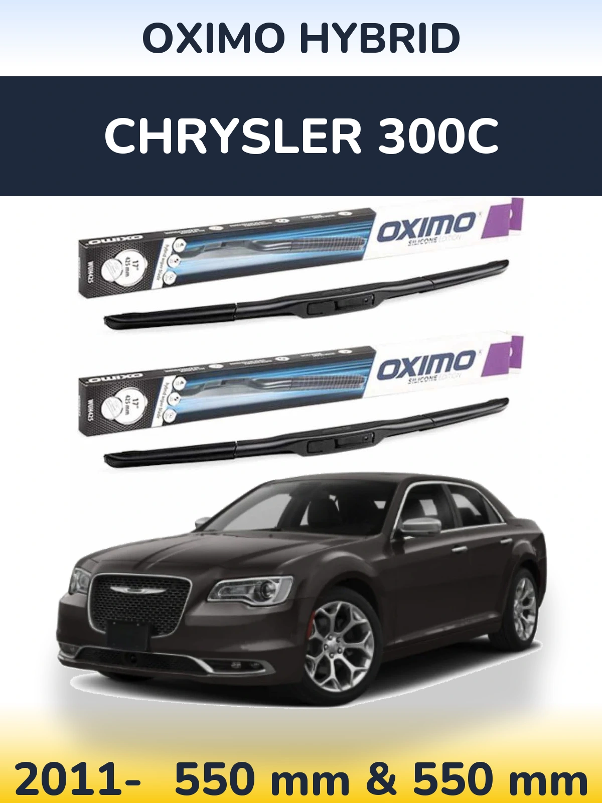 Torkarblad Oximo Hybrid för Chrysler 300C