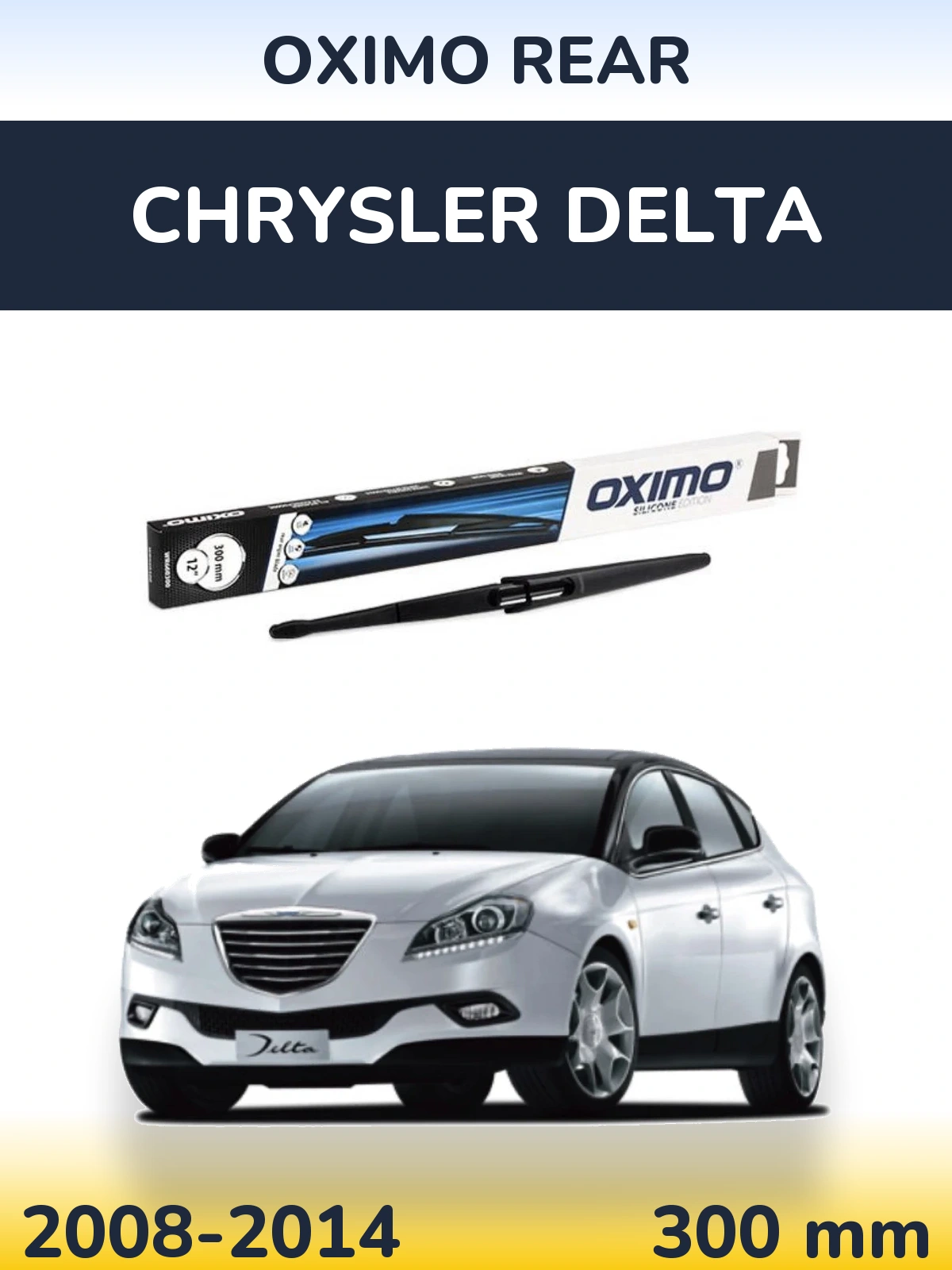 Torkarblad Oximo Rear för Chrysler Delta