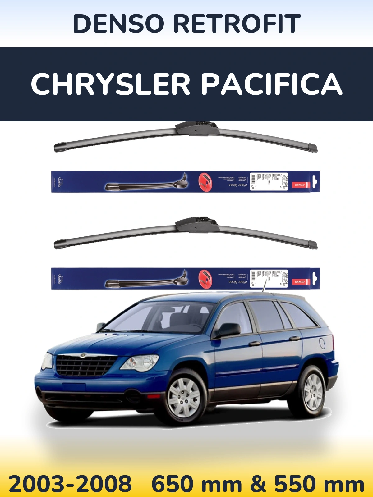 Torkarblad Denso Retrofit för Chrysler Pacifica