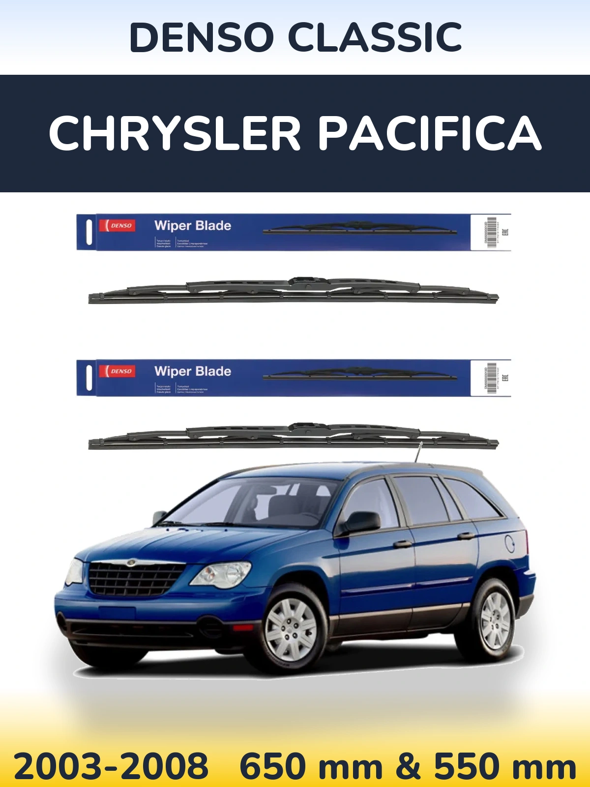 Torkarblad Denso Classic för Chrysler Pacifica