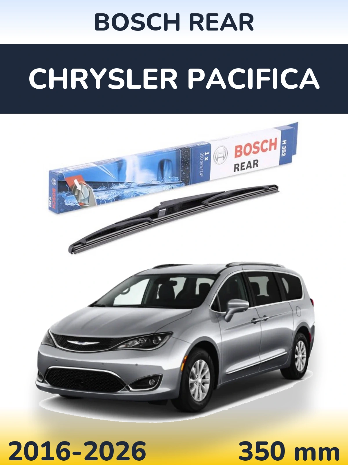 Torkarblad BOSCH Rear för Chrysler Pacifica