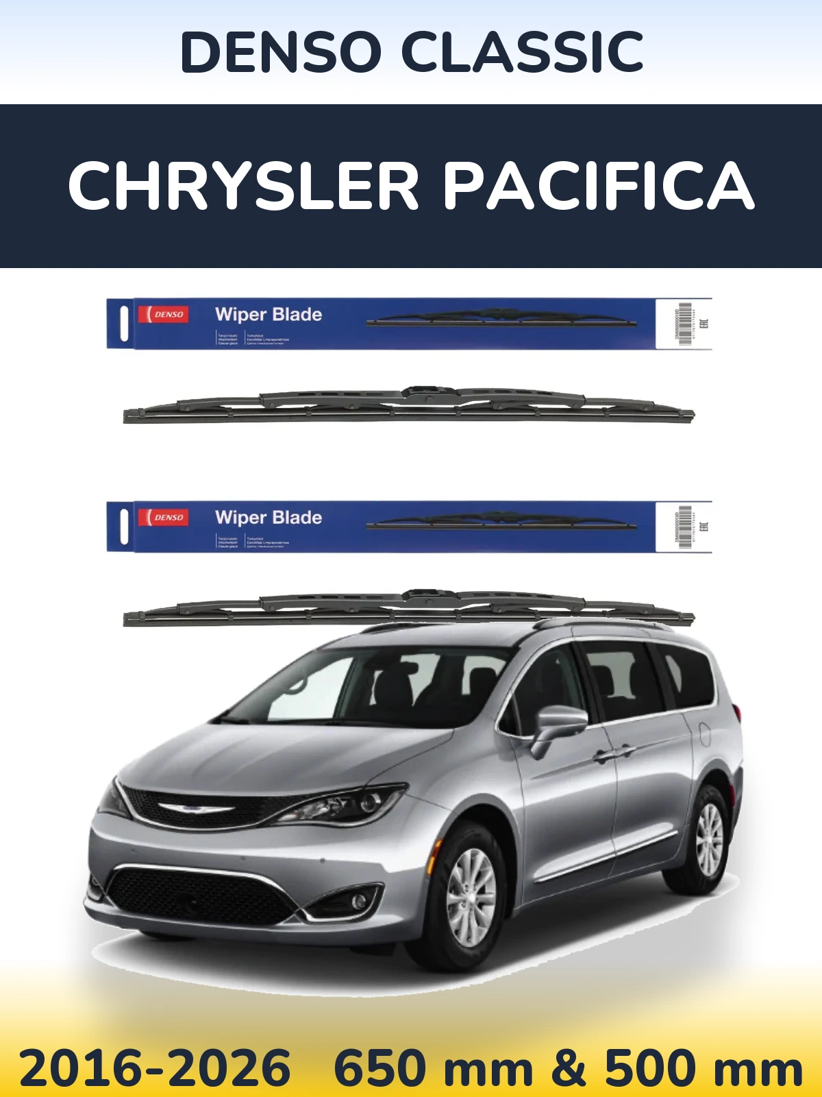 Torkarblad Denso Classic för Chrysler Pacifica