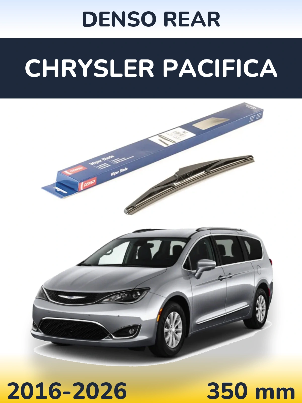 Torkarblad Denso Rear för Chrysler Pacifica