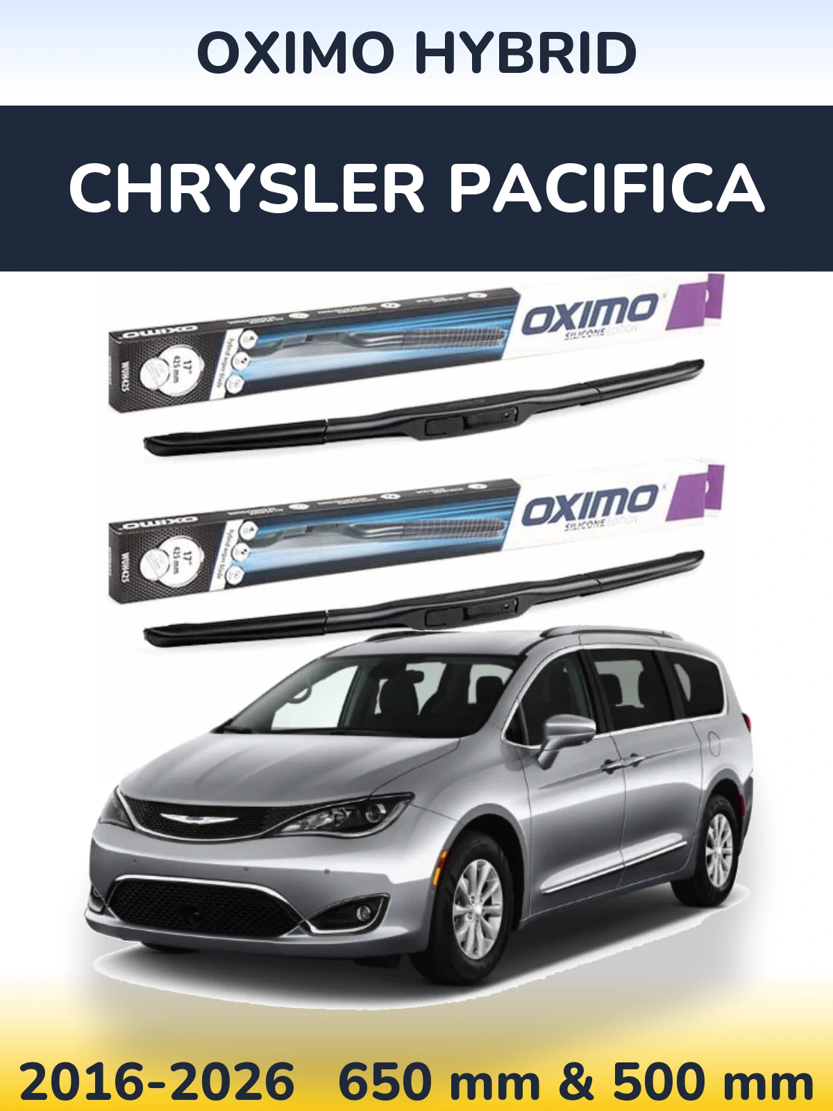Torkarblad Oximo Hybrid för Chrysler Pacifica