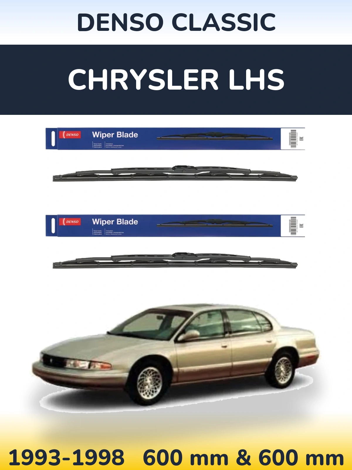 Torkarblad Denso Classic för Chrysler LHS