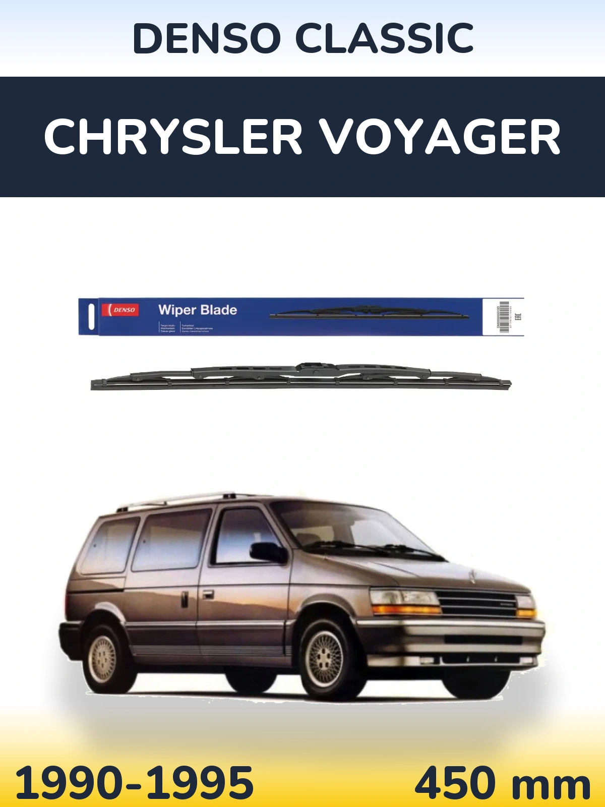 Torkarblad Denso Classic för Chrysler Voyager