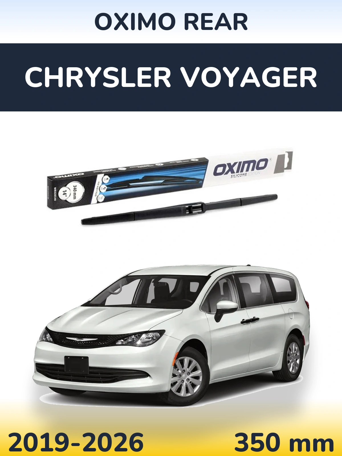 Torkarblad Oximo Rear för Chrysler Voyager