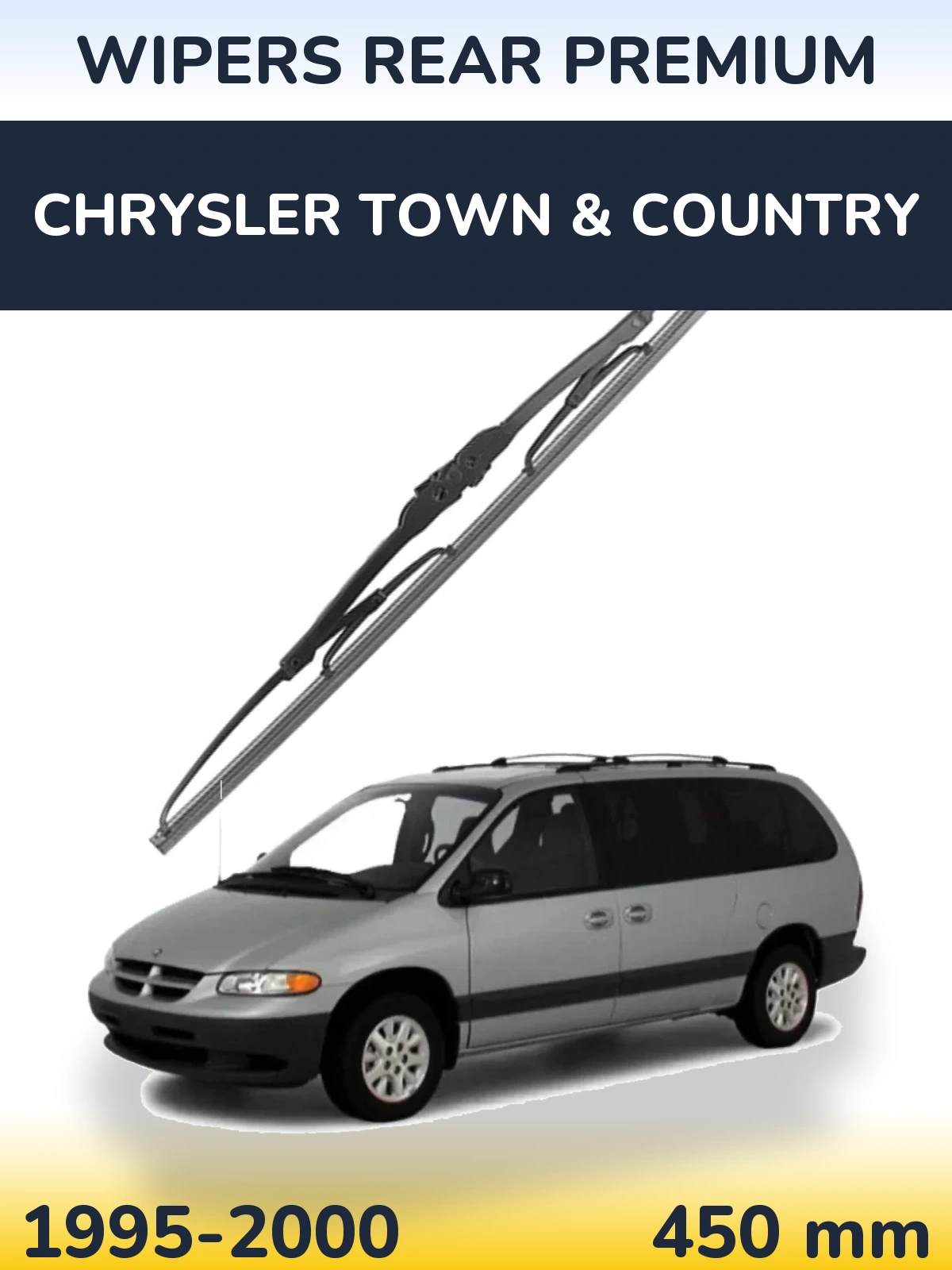 Torkarblad WIPERS REAR PREMIUM för Chrysler Town & Country