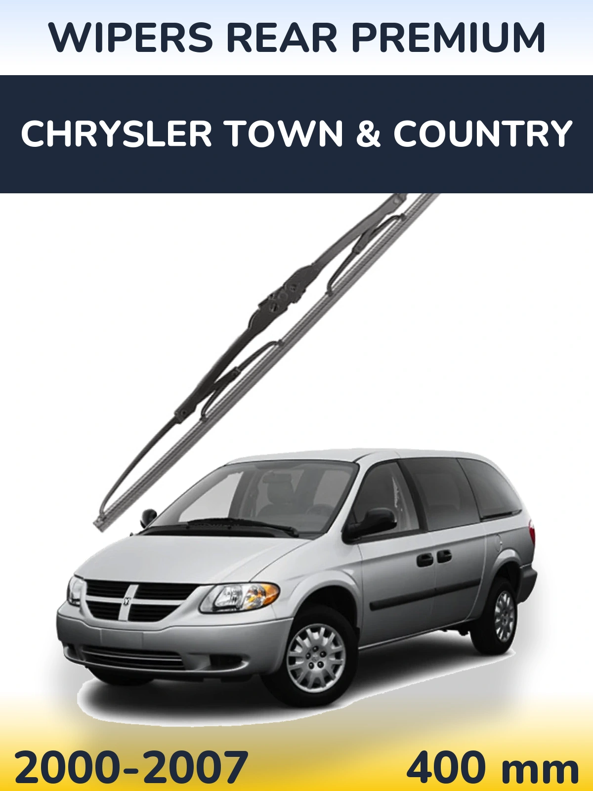 Torkarblad WIPERS REAR PREMIUM för Chrysler Town & Country