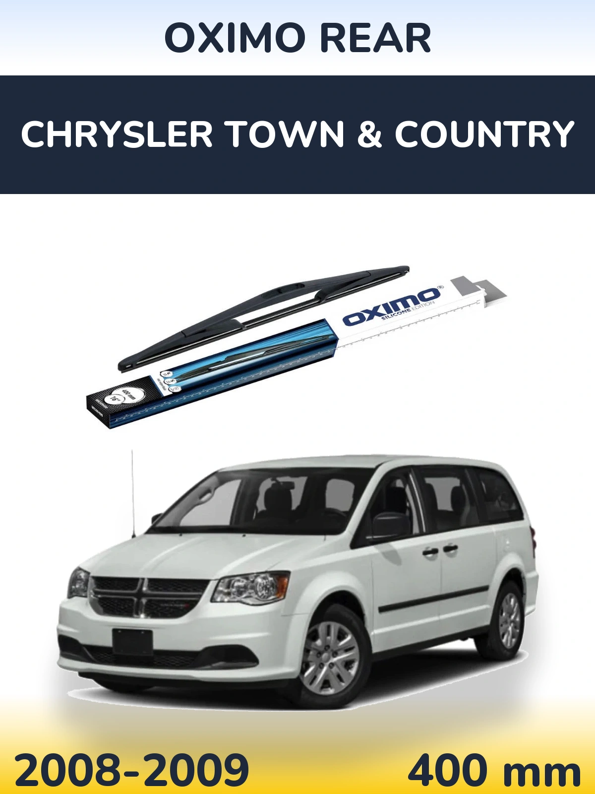 Torkarblad Oximo Rear för Chrysler Town & Country