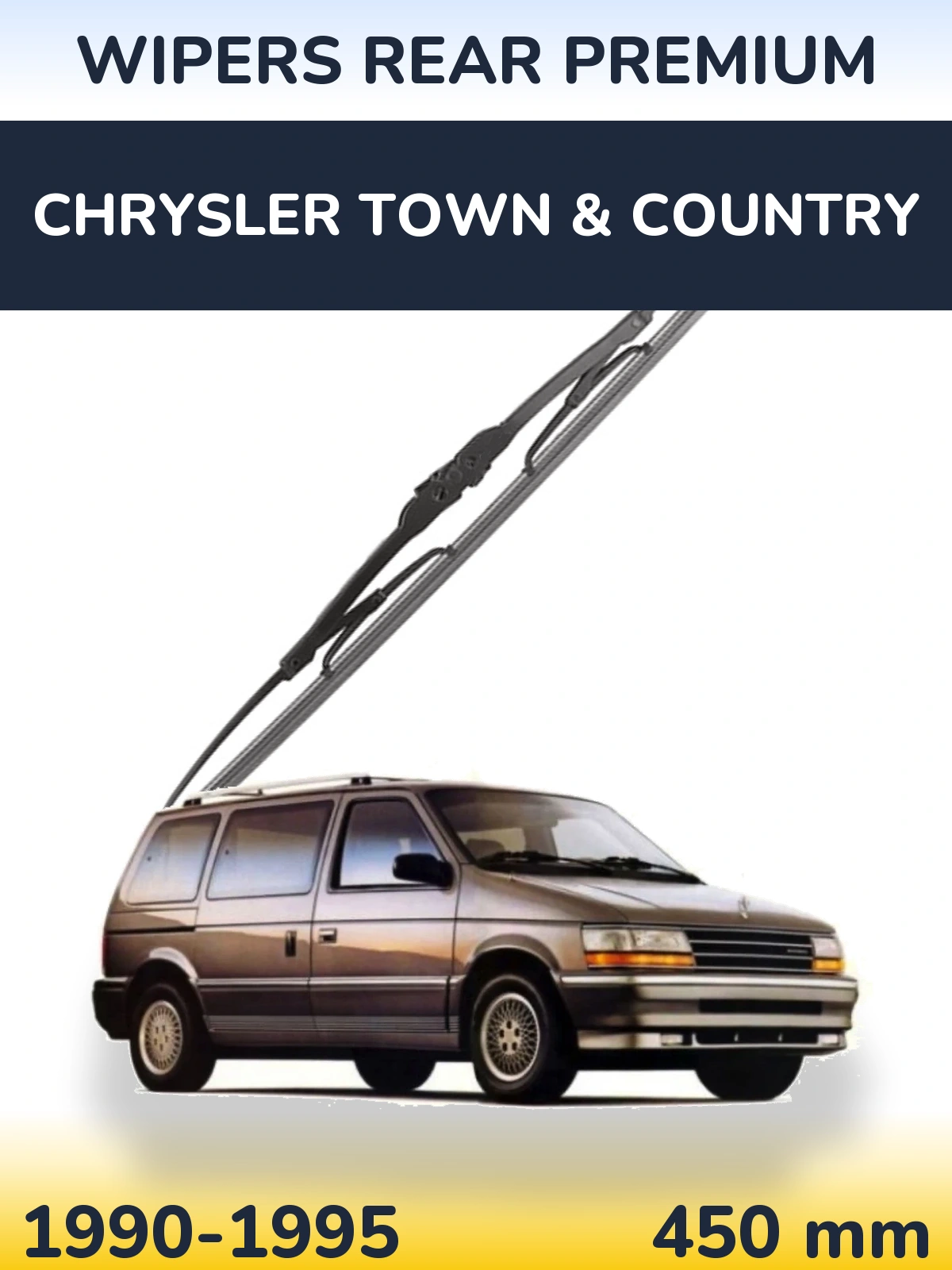 Torkarblad WIPERS REAR PREMIUM för Chrysler Town & Country
