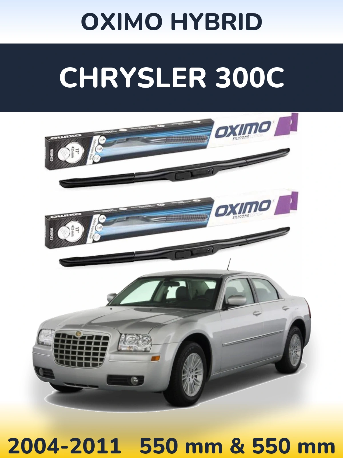 Torkarblad Oximo Hybrid för Chrysler 300C
