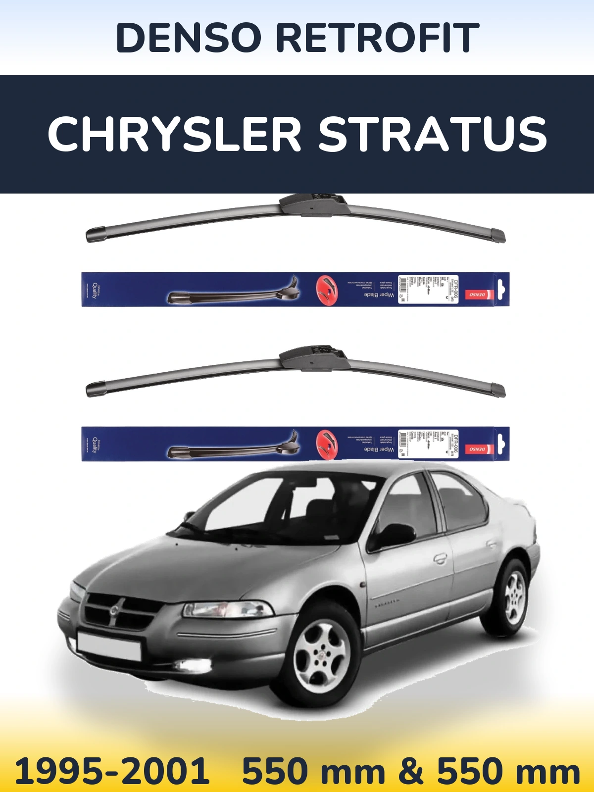 Torkarblad Denso Retrofit för Chrysler Stratus