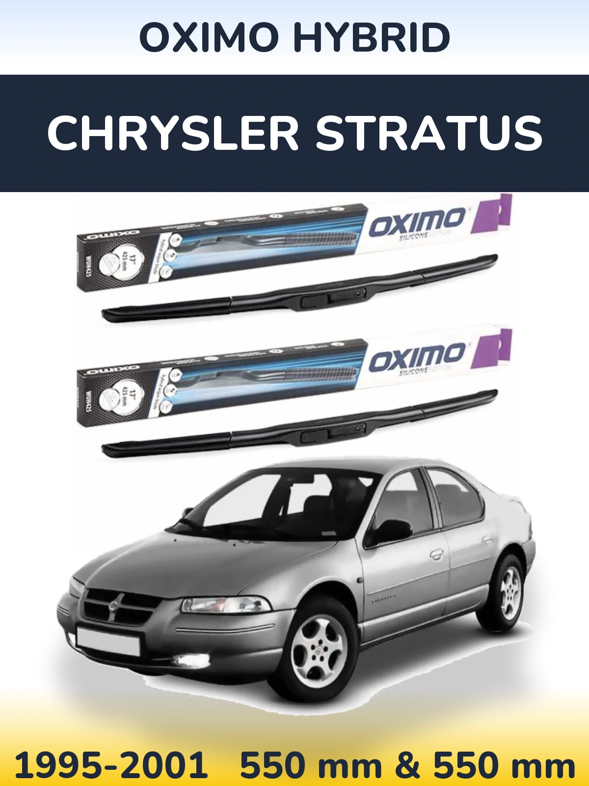 Torkarblad Oximo Hybrid för Chrysler Stratus