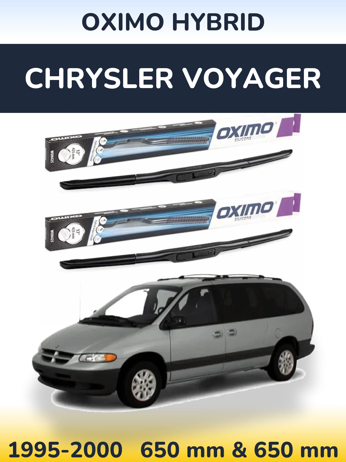 Torkarblad Oximo Hybrid för Chrysler Voyager