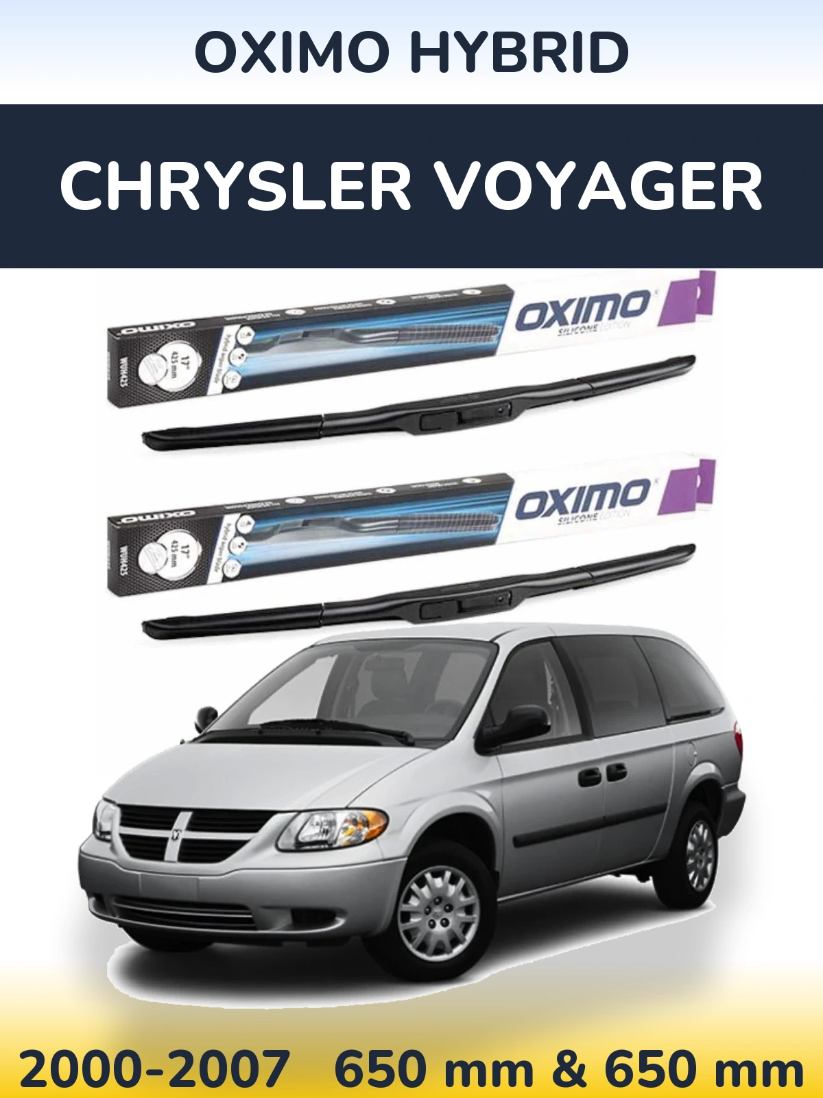 Torkarblad Oximo Hybrid för Chrysler Voyager