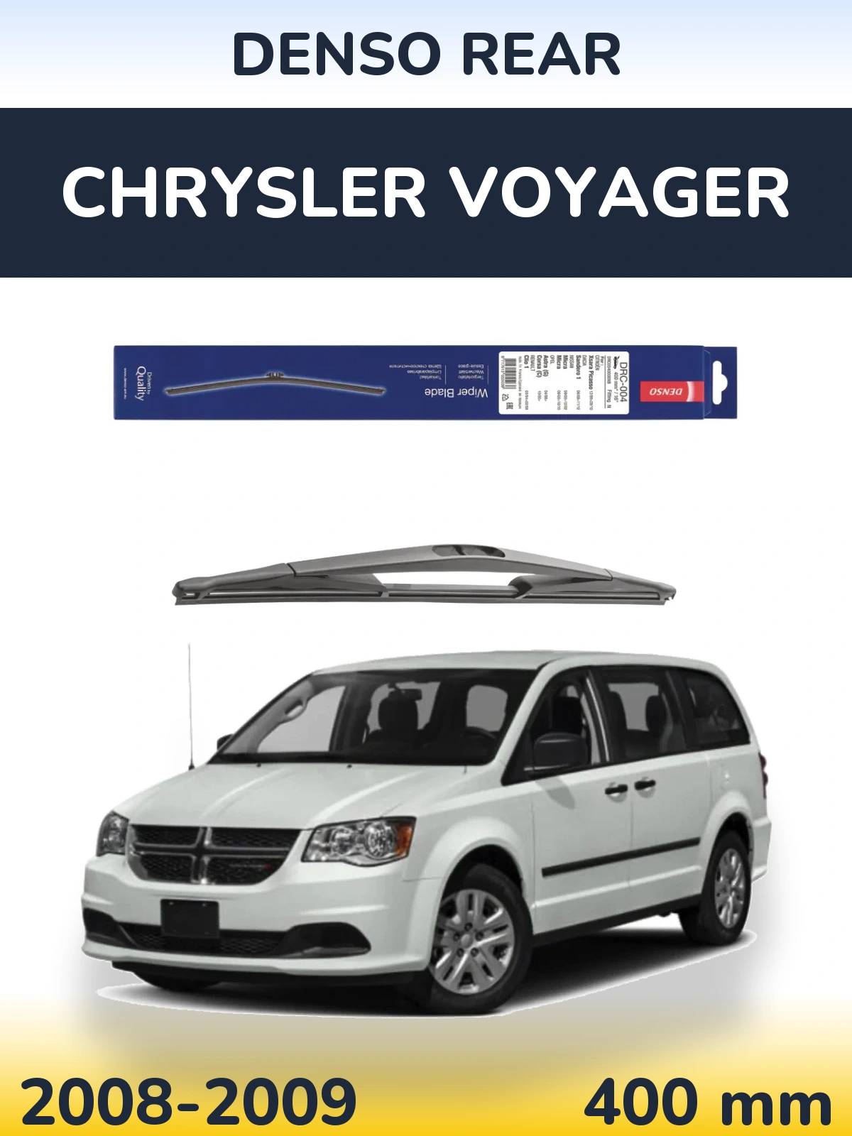 Torkarblad Denso Rear för Chrysler Voyager
