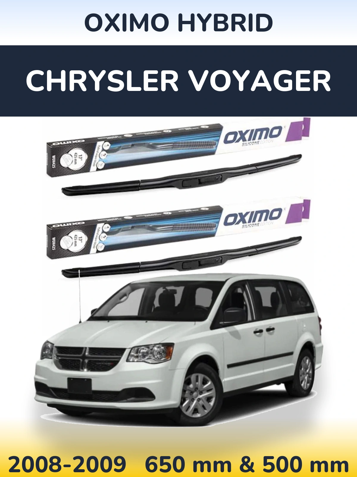 Torkarblad Oximo Hybrid för Chrysler Voyager
