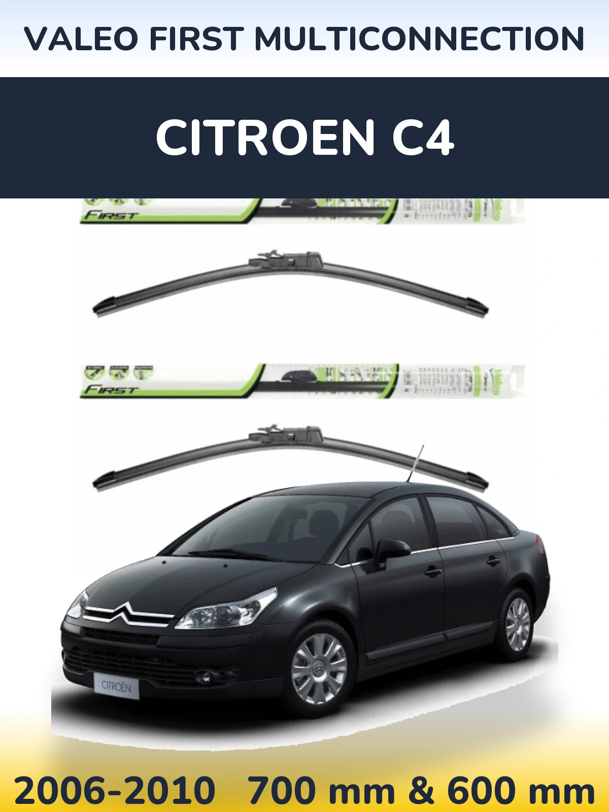 Torkarblad Valeo First MultiConnection för Citroen C4