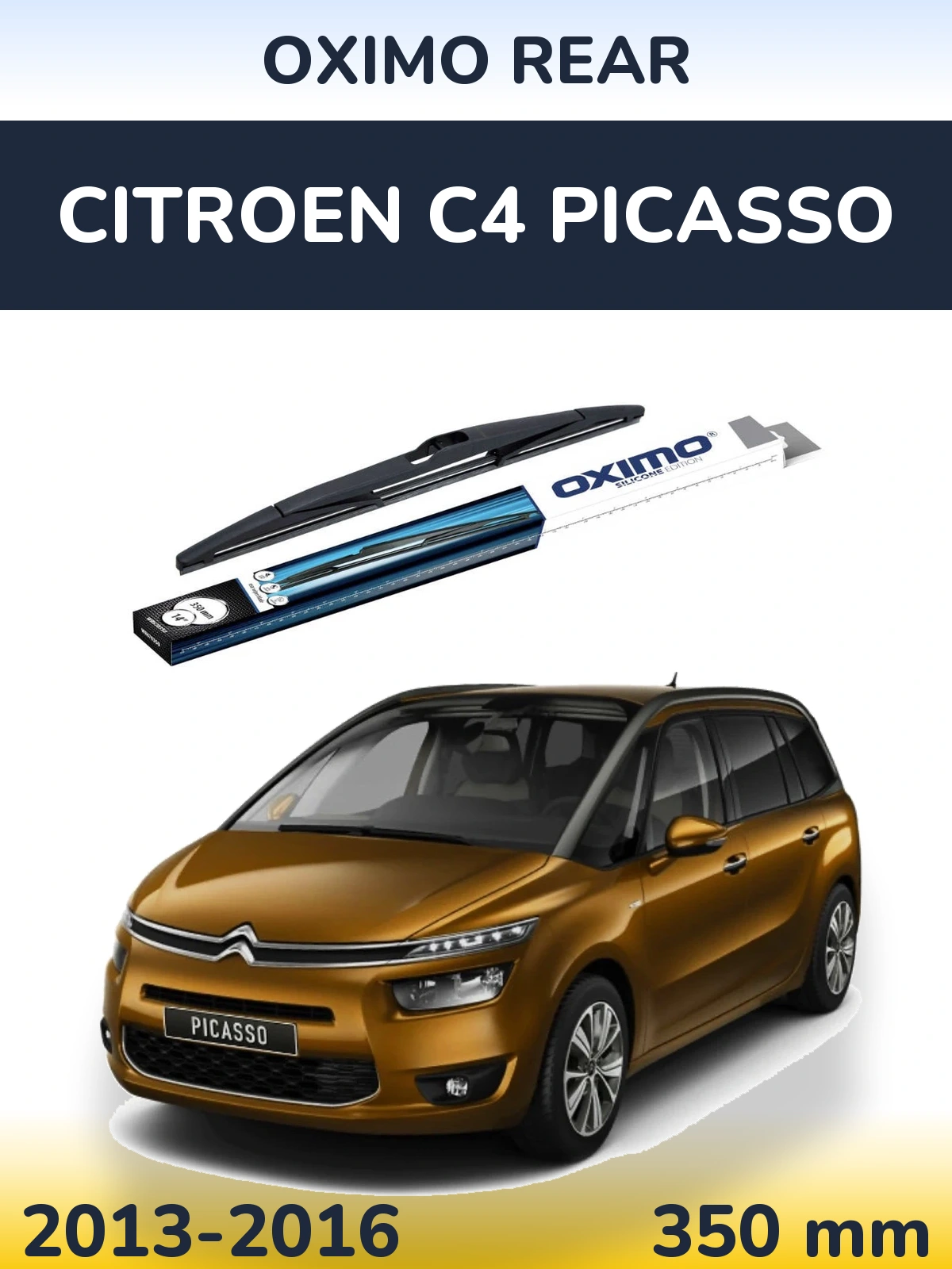 Torkarblad Oximo Rear för Citroen C4 Picasso