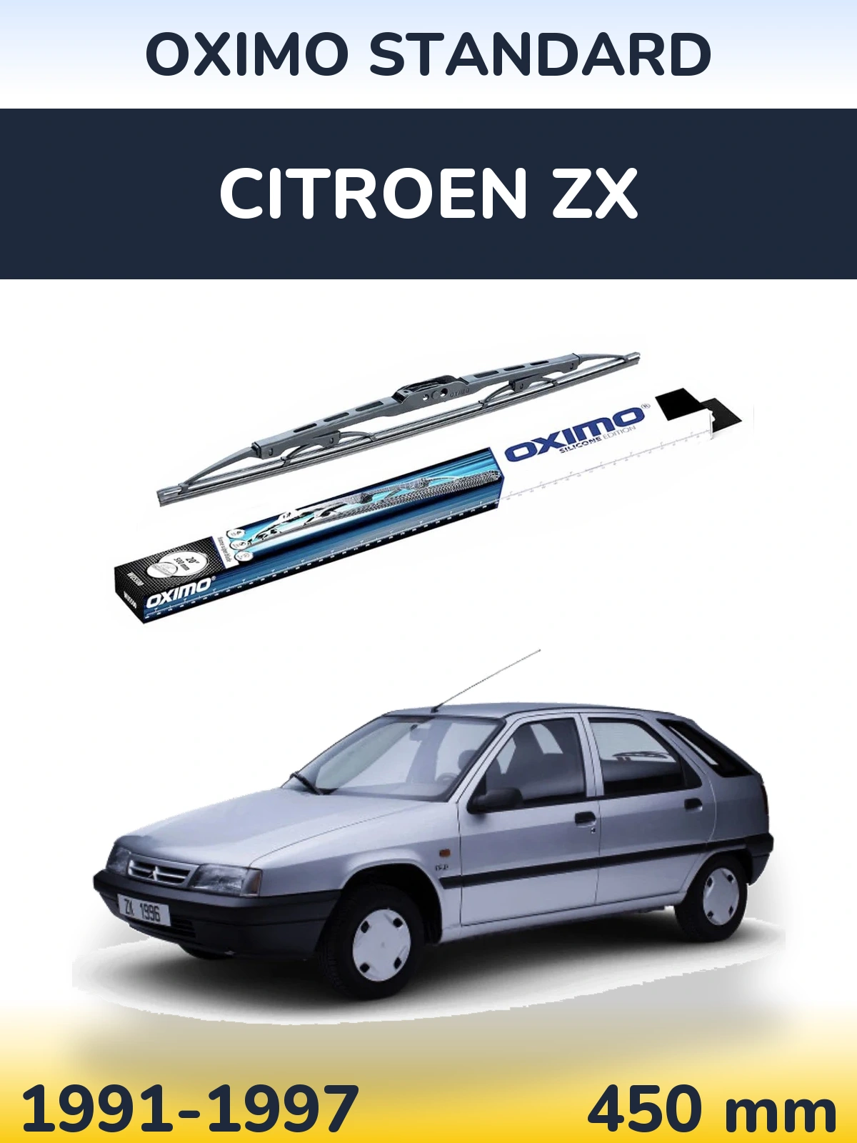 Torkarblad Oximo Standard för Citroen ZX