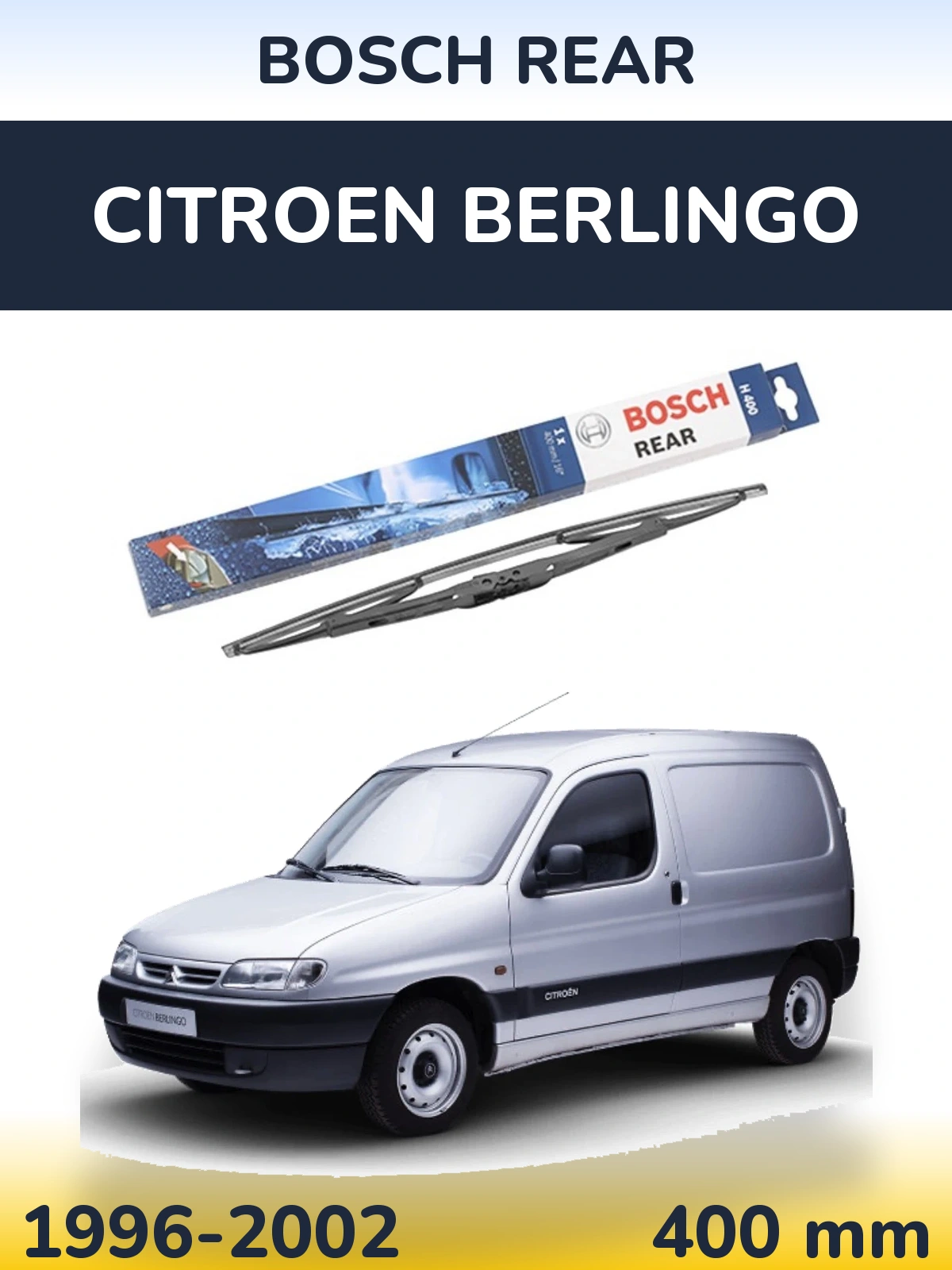 Torkarblad BOSCH Rear för Citroen Berlingo