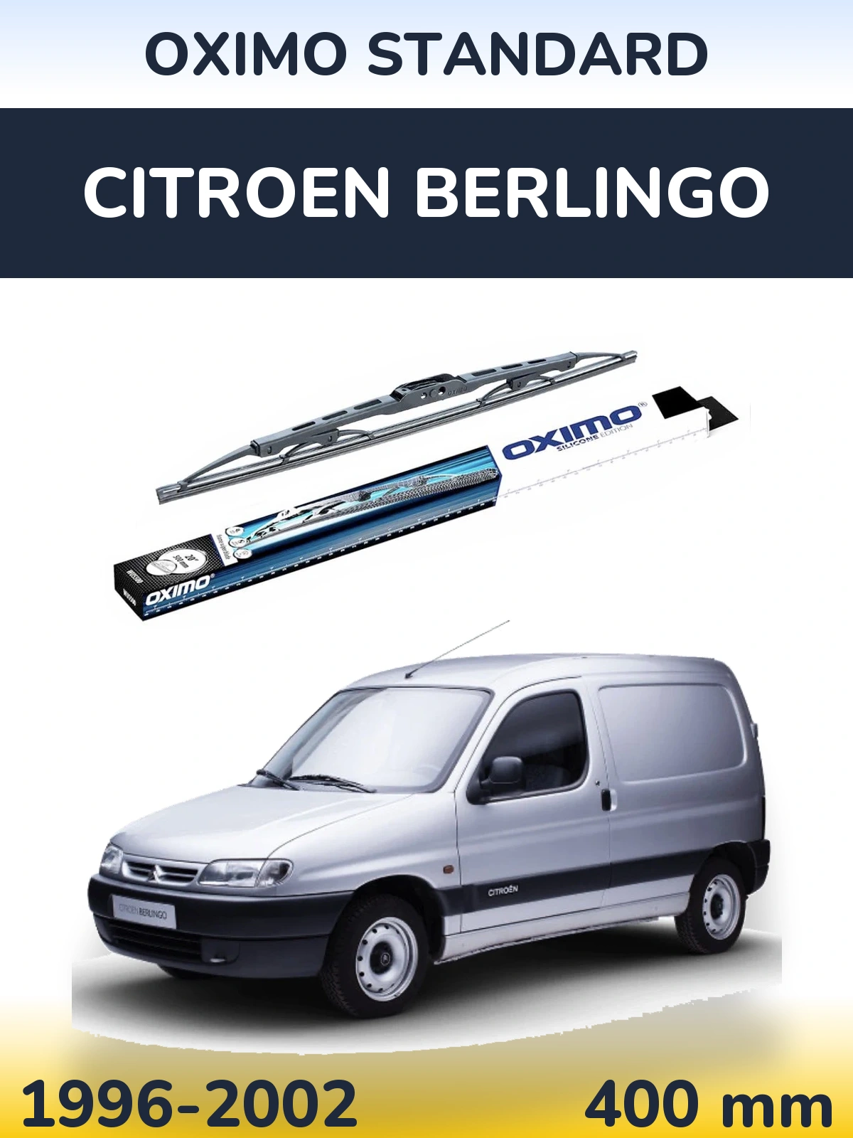 Torkarblad Oximo Standard för Citroen Berlingo
