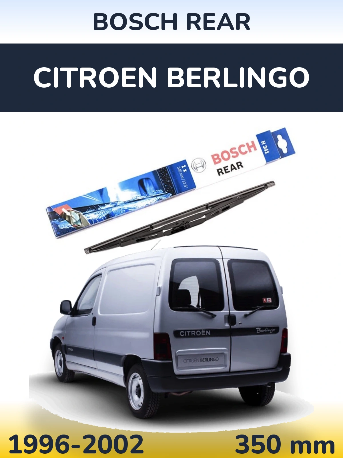 Torkarblad BOSCH Rear för Citroen Berlingo