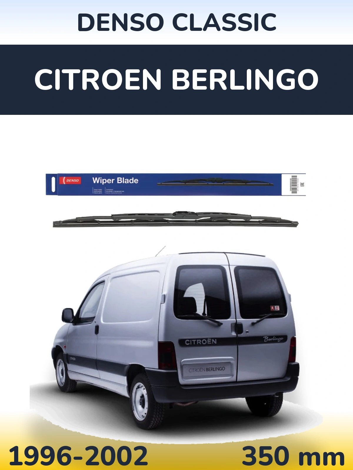 Torkarblad Denso Classic för Citroen Berlingo