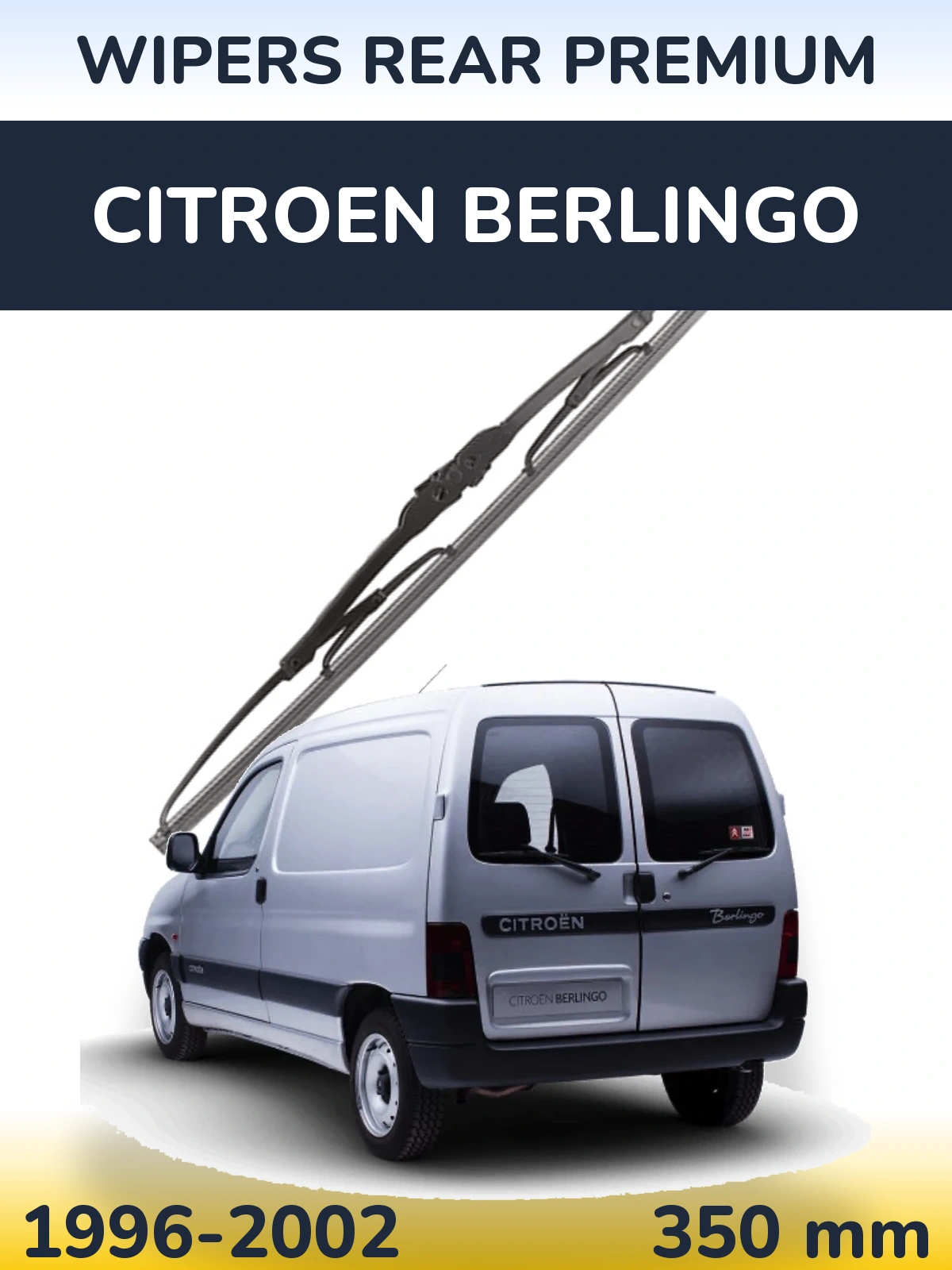 Задня щітка WIPERS REAR PREMIUM 350 мм для Citroen Berlingo 1996-2002