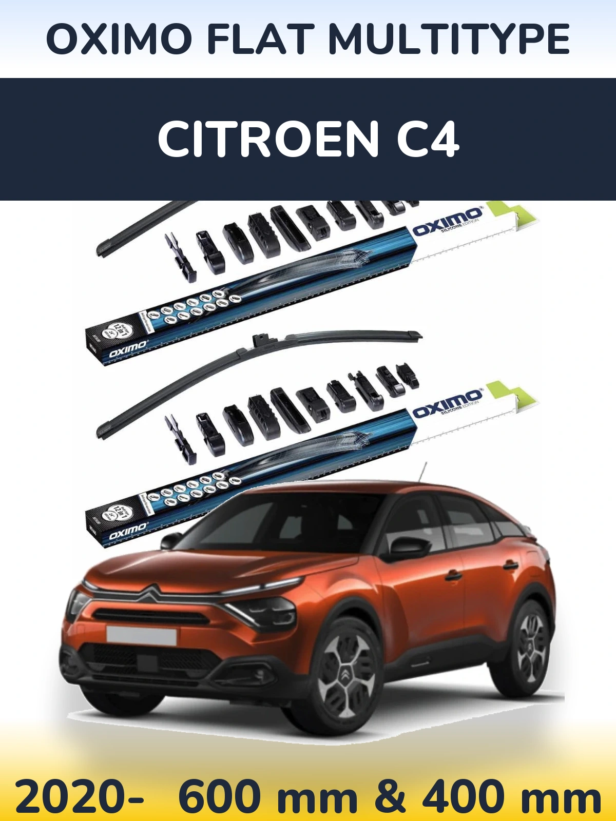 Torkarblad Oximo Flat MultiType för Citroen C4