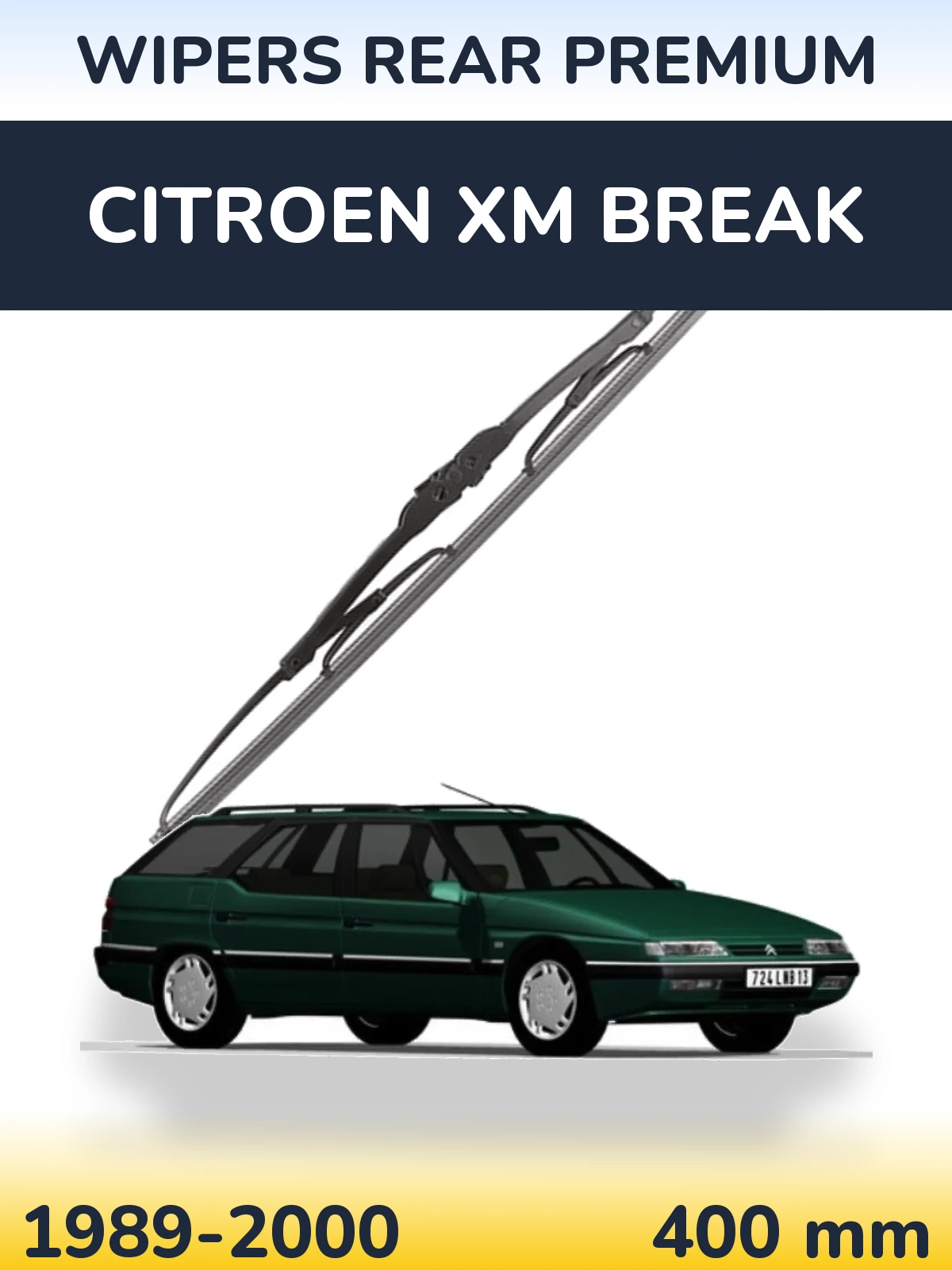 Torkarblad WIPERS REAR PREMIUM för Citroen XM Break