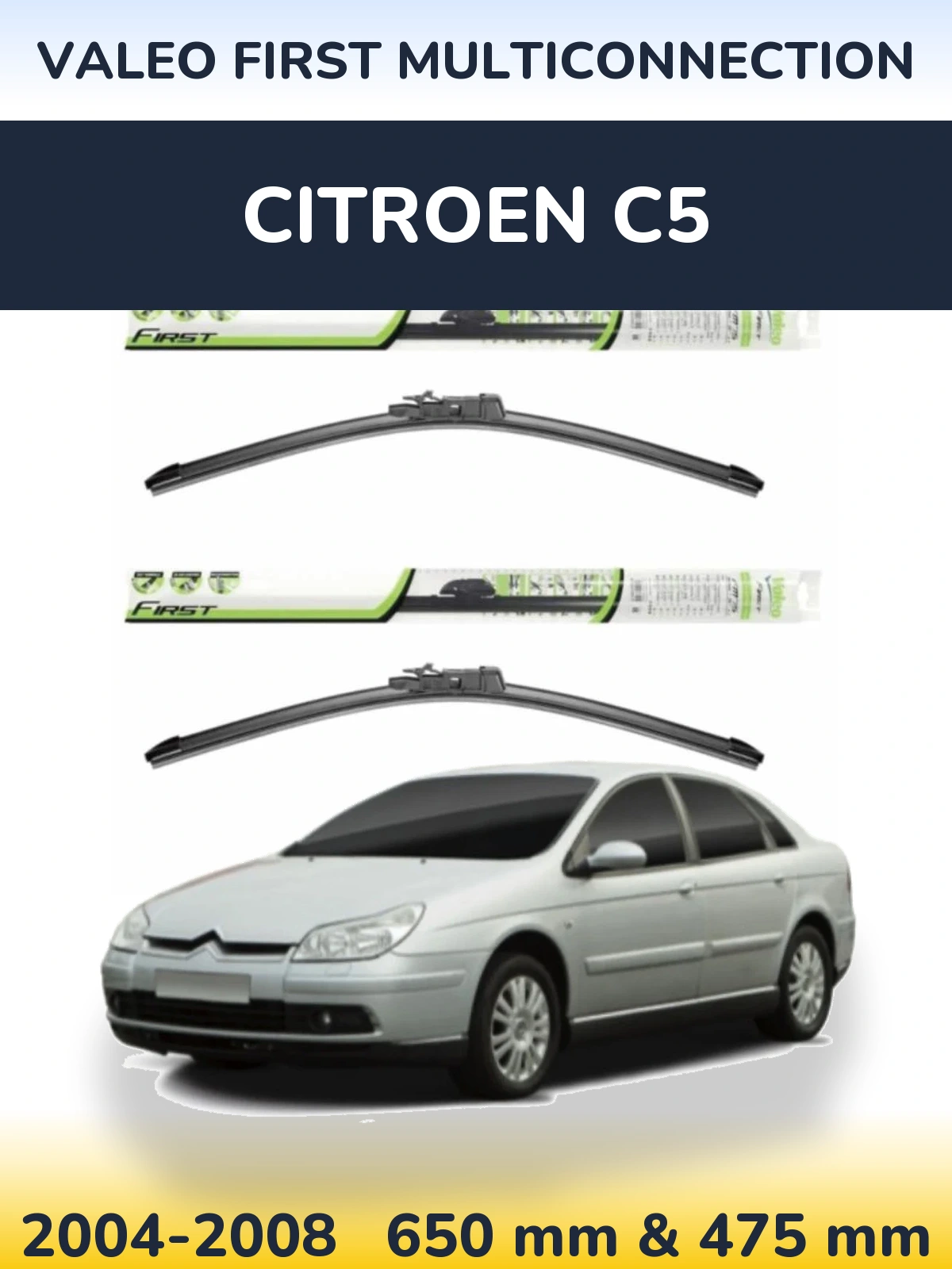 Torkarblad Valeo First MultiConnection för Citroen C5