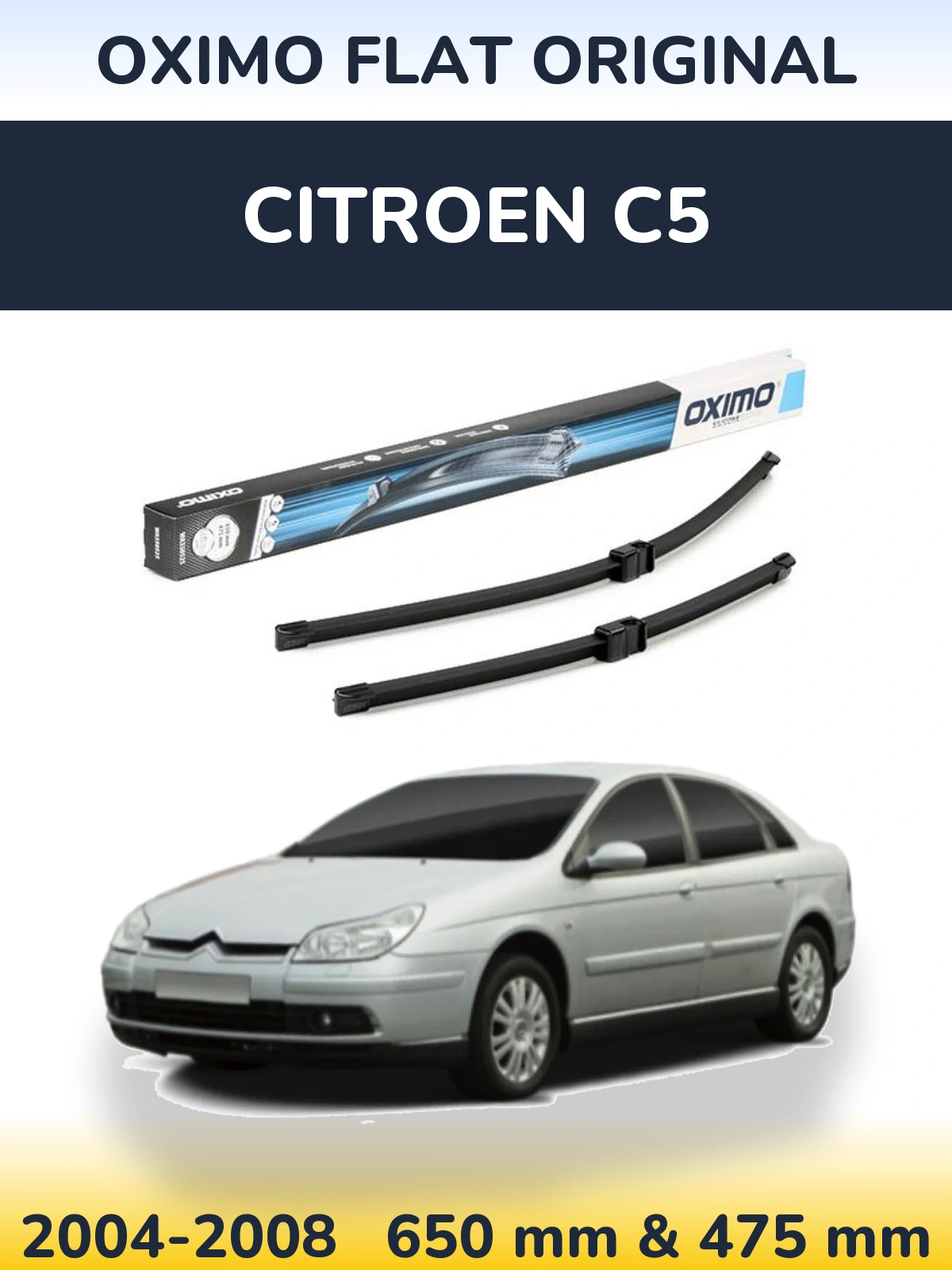 Torkarblad Oximo Flat Original för Citroen C5