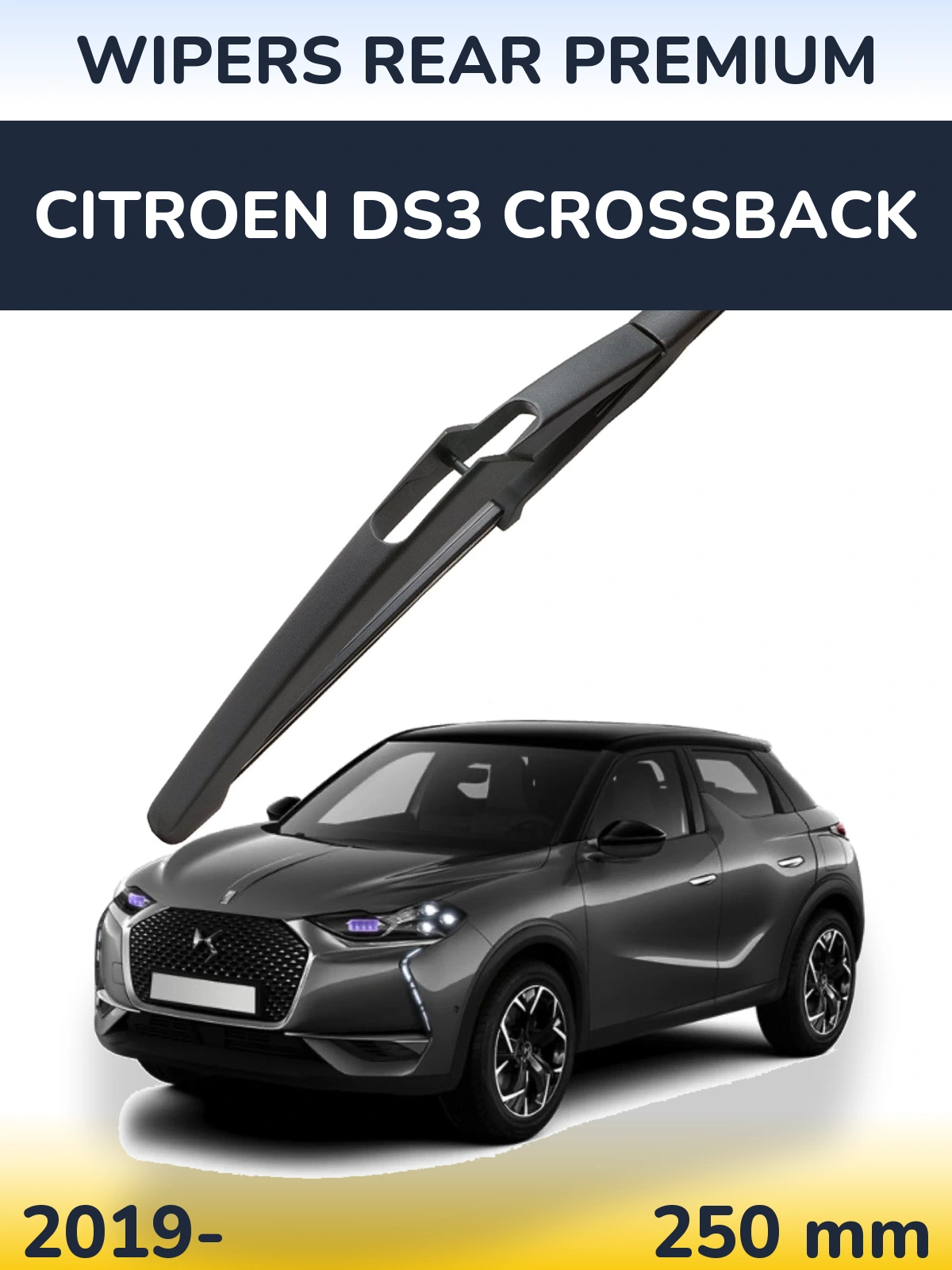 Torkarblad WIPERS REAR PREMIUM för Citroen DS3 Crossback