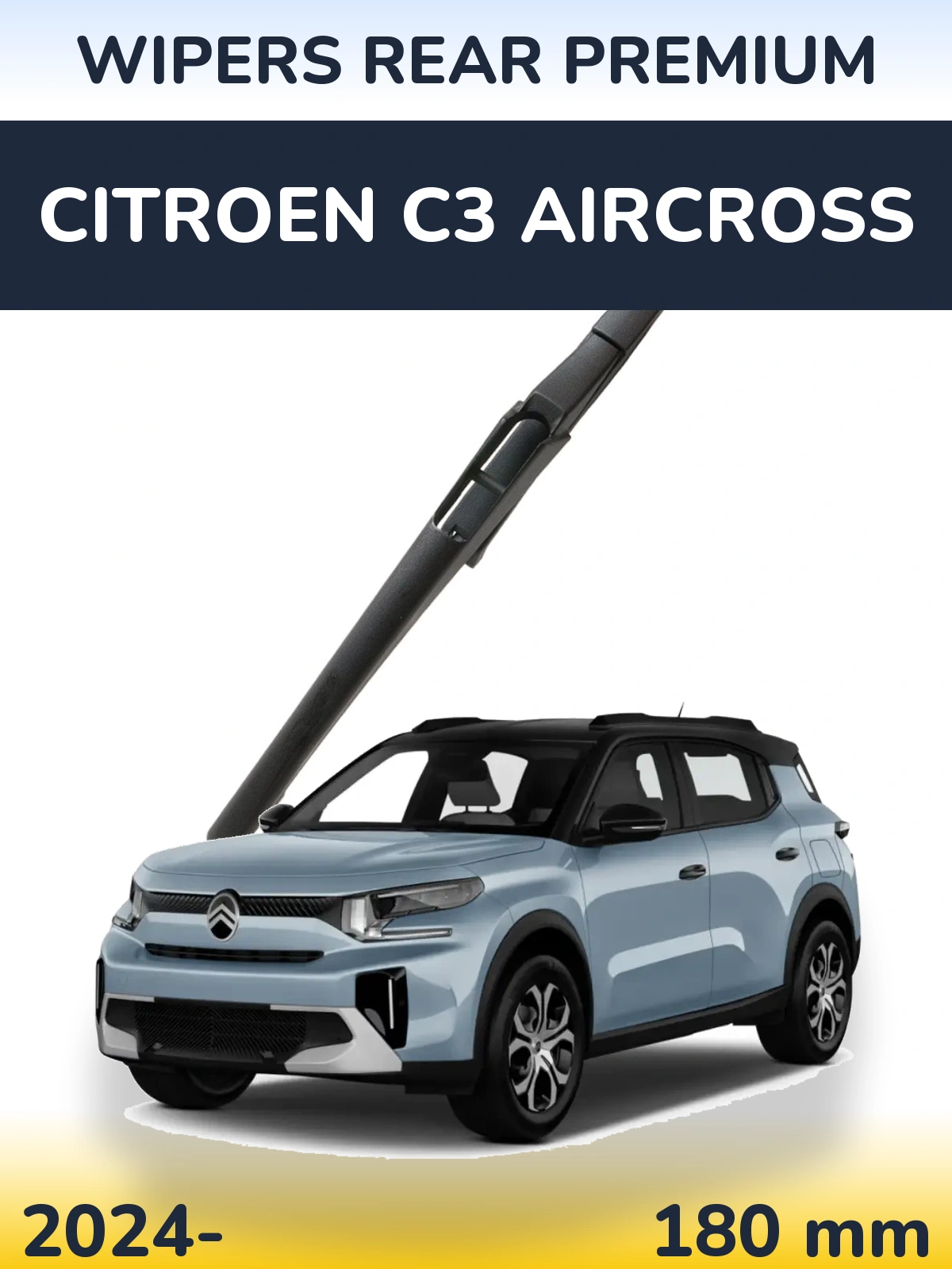 Torkarblad WIPERS REAR PREMIUM för Citroen C3 Aircross