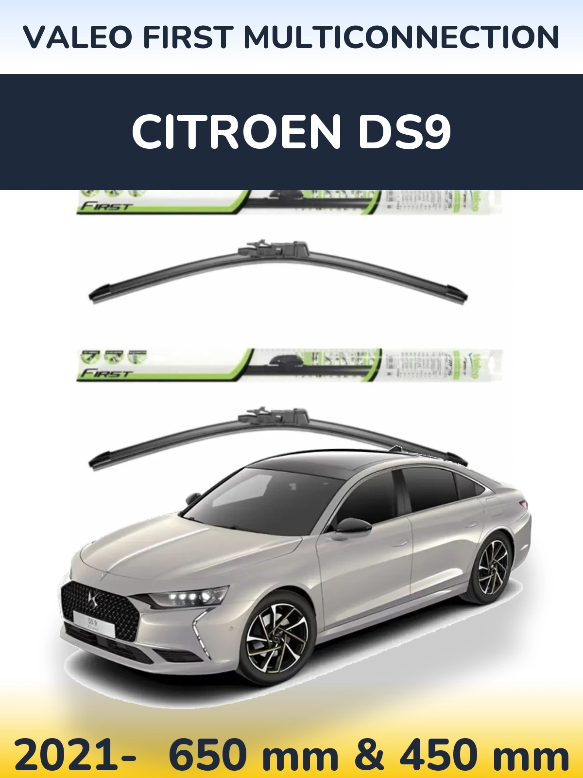Torkarblad Valeo First MultiConnection för Citroen DS9
