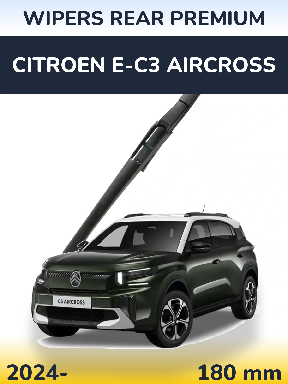 Torkarblad WIPERS REAR PREMIUM för Citroen e-C3 Aircross