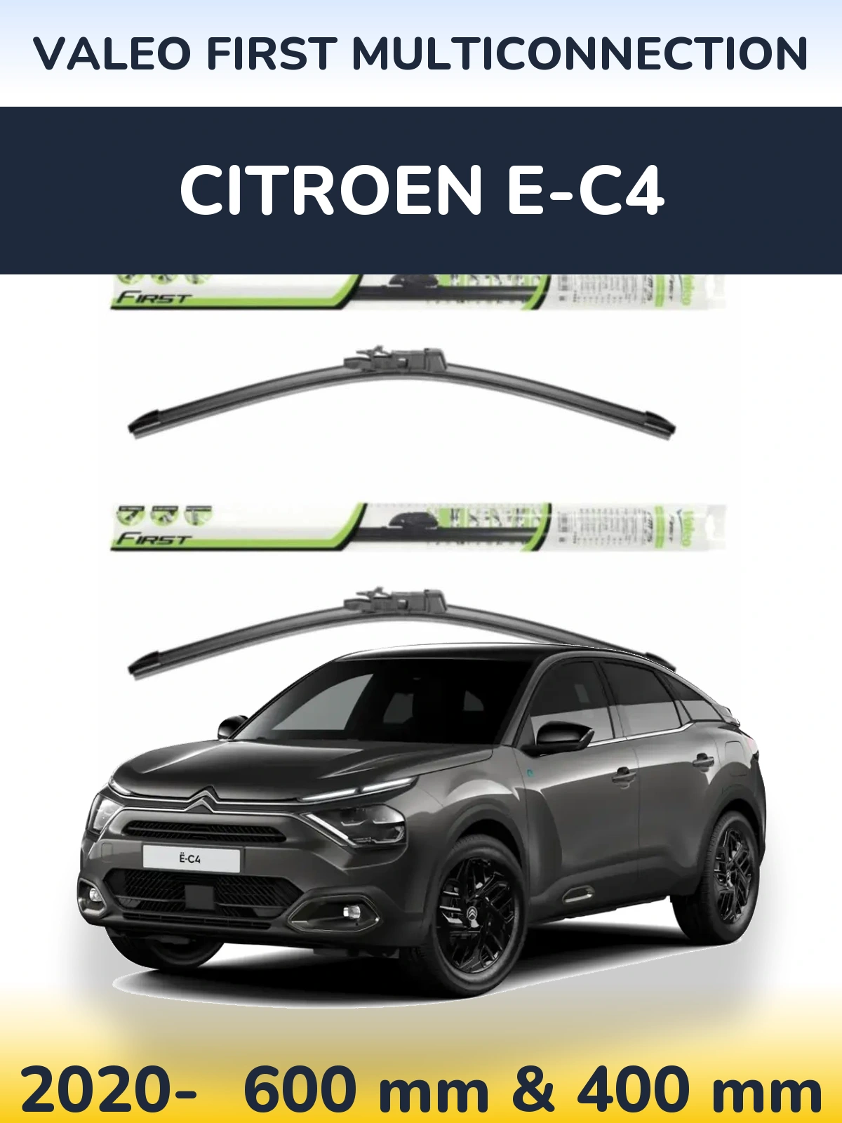 Torkarblad Valeo First MultiConnection för Citroen e-C4