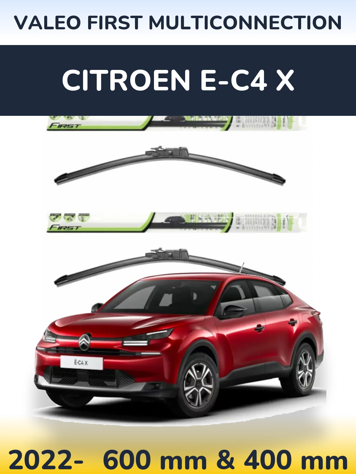 Torkarblad Valeo First MultiConnection för Citroen e-C4 X