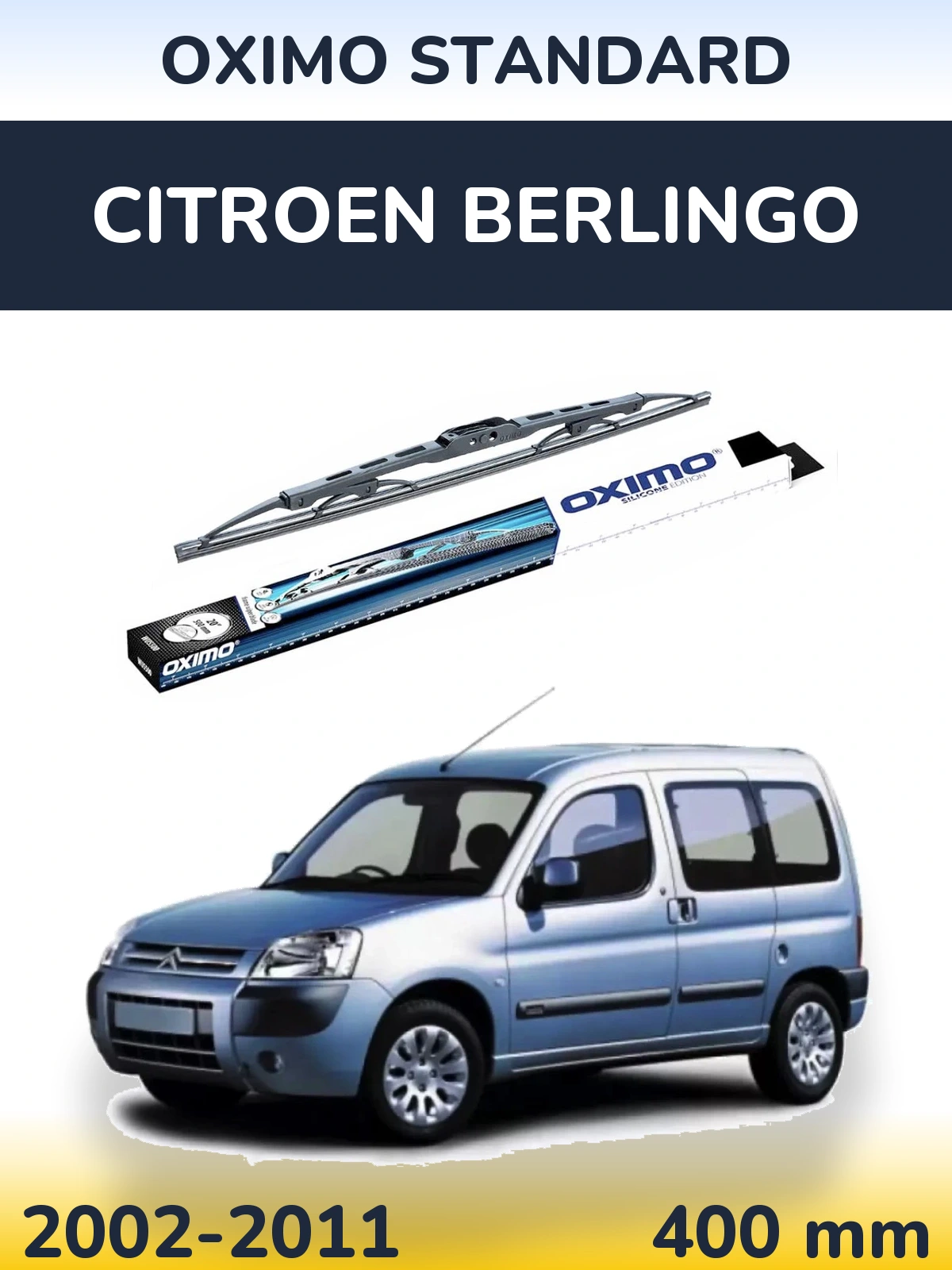 Torkarblad Oximo Standard för Citroen Berlingo