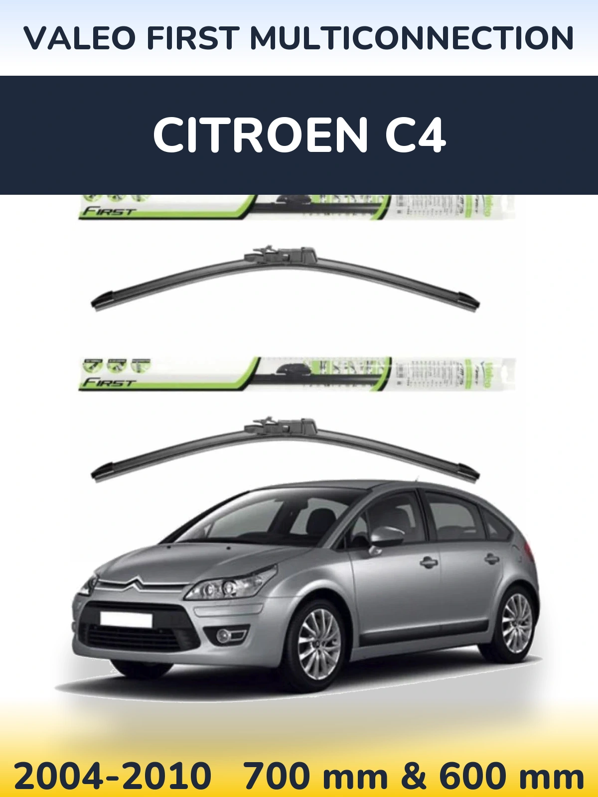 Torkarblad Valeo First MultiConnection för Citroen C4