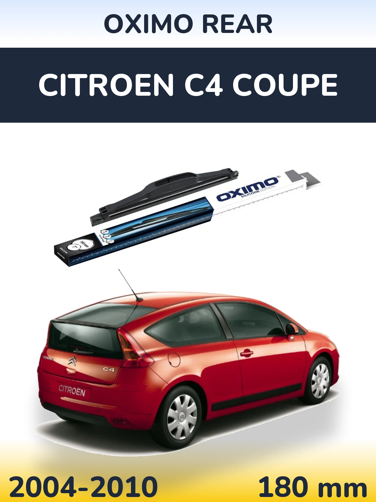 Torkarblad Oximo Rear för Citroen C4 Coupe