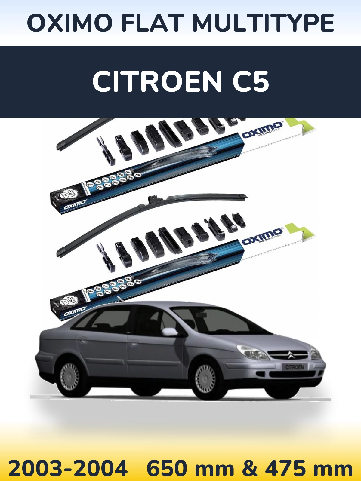 Torkarblad Oximo Flat MultiType för Citroen C5
