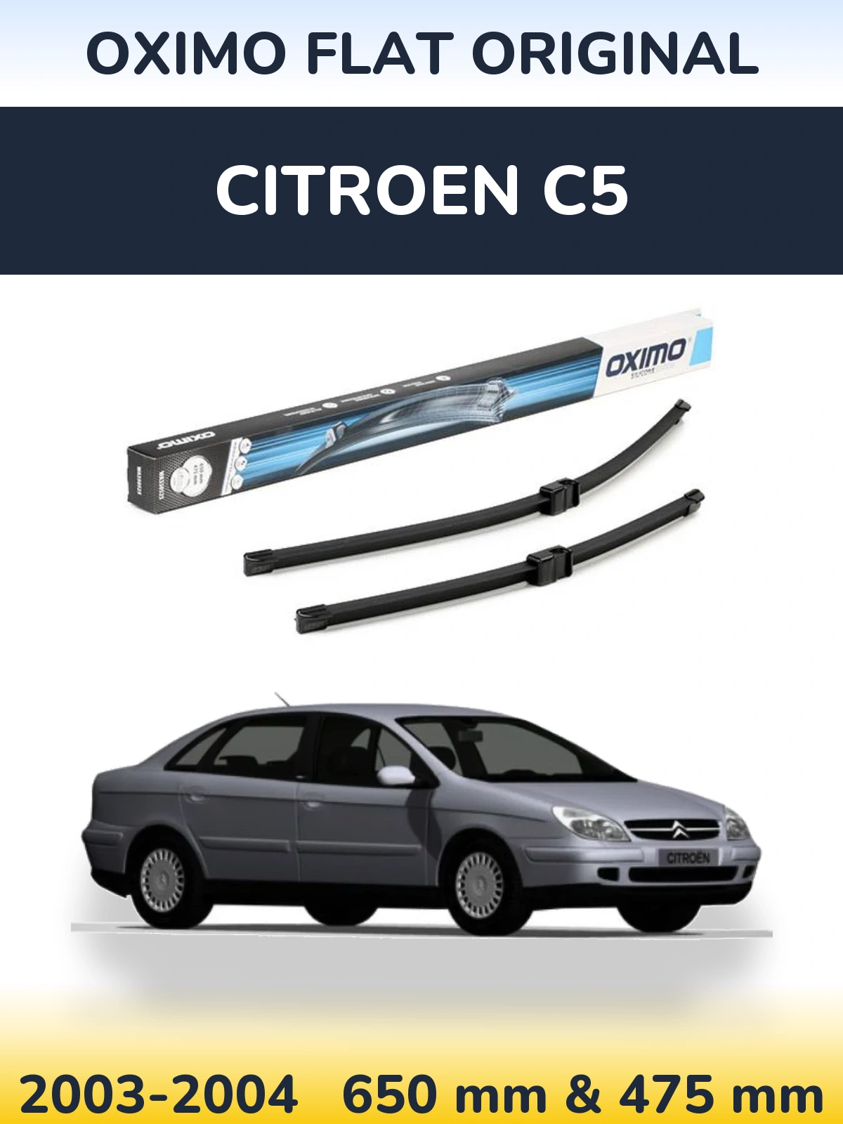 Torkarblad Oximo Flat Original för Citroen C5