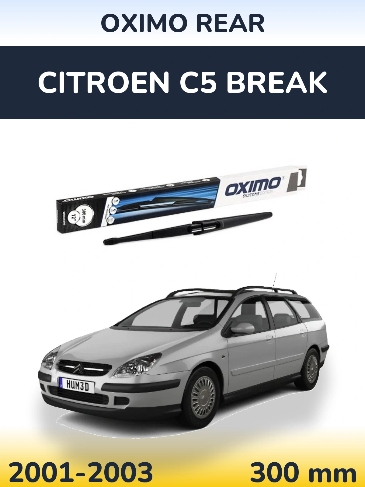 Torkarblad Oximo Rear för Citroen C5 Break