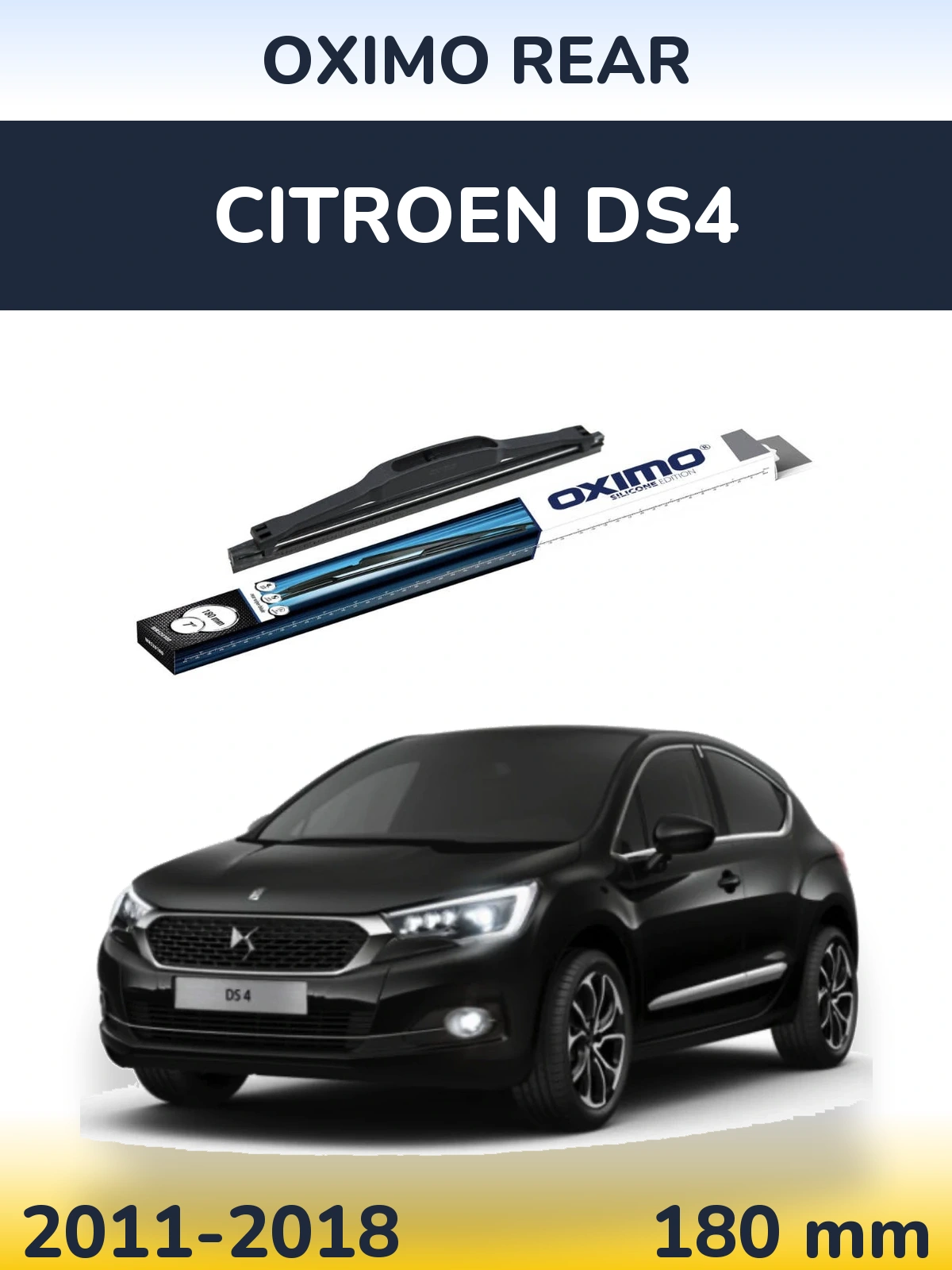 Torkarblad Oximo Rear för Citroen DS4