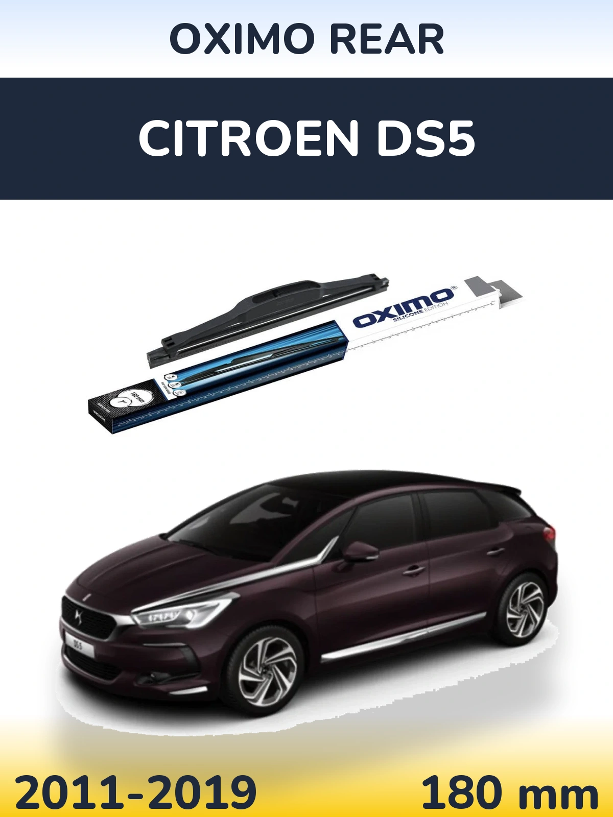 Torkarblad Oximo Rear för Citroen DS5