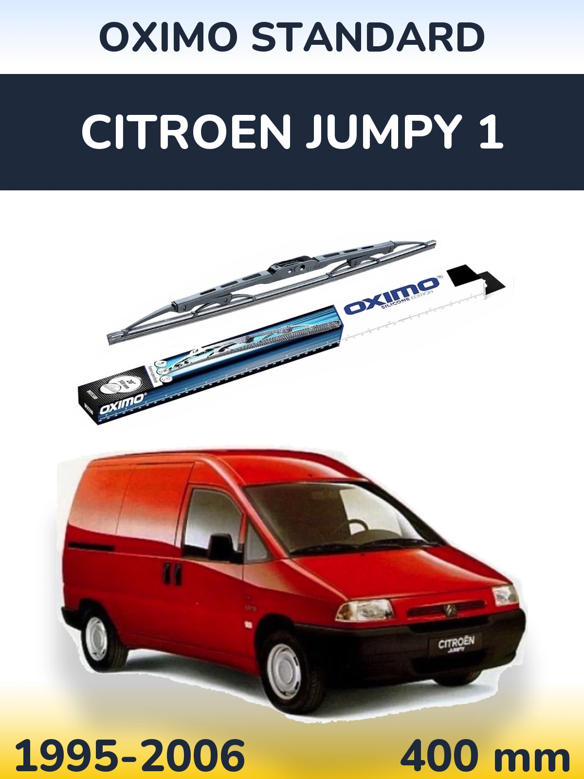 Torkarblad Oximo Standard för Citroen Jumpy 1